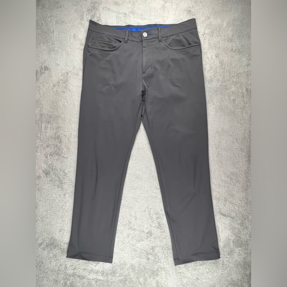 Twillory Pants Mens 33x30 Gray Tailored Fit 5 Pocket Performance Stretch Travel